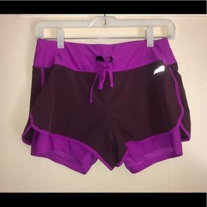 Purple Athletic Shorts